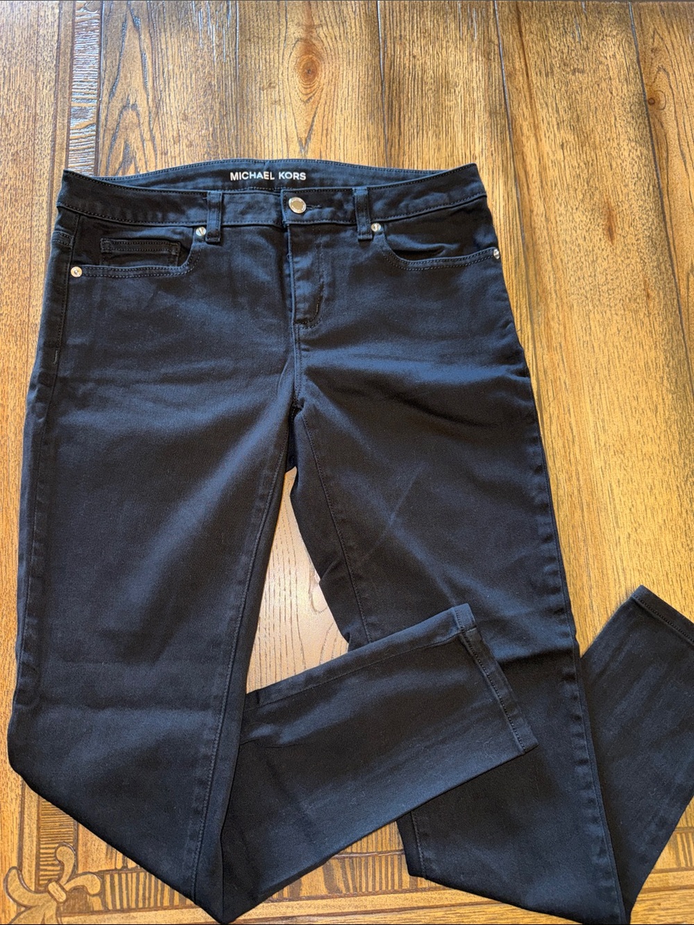 Michael Kors Black Skinny Jeans - Women's Stretch Denim